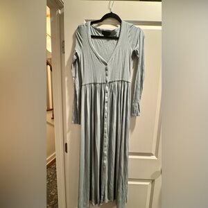 Hatch Collection The Softest Rib Nursing Dress